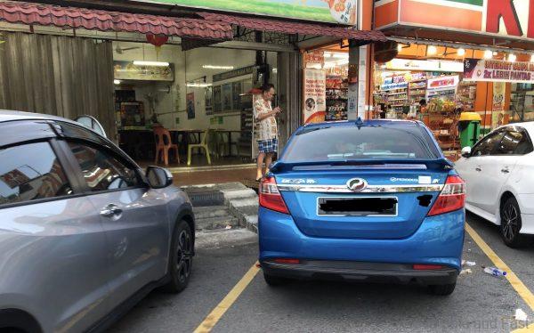 Dirty Driver caught in action