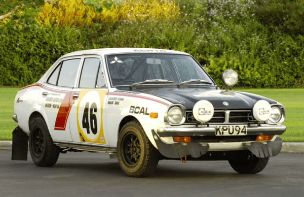Mitsubishi Lancer Rally car 1973