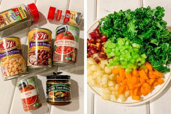 minestrone soup ingredients