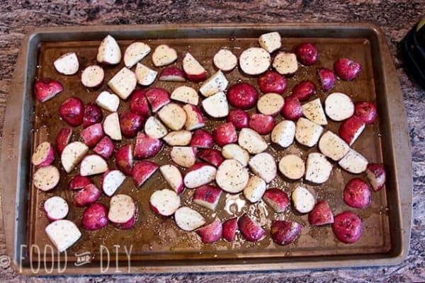 Garlic & Dill Roasted Red Potatoes Recipe