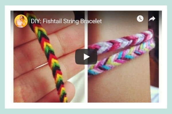 How to make a fishtail friendship bracelet