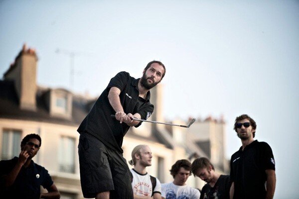 Street golf nouveau sport en ville street golf