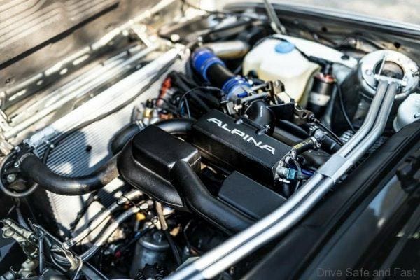 ALPINA B7S Turbo engine
