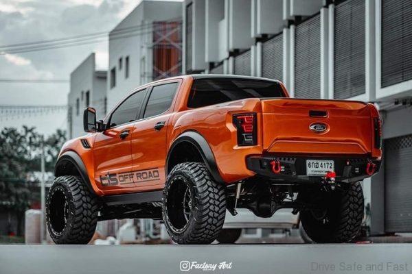 Ford Ranger Raptor Tuned And Customised In Thailand