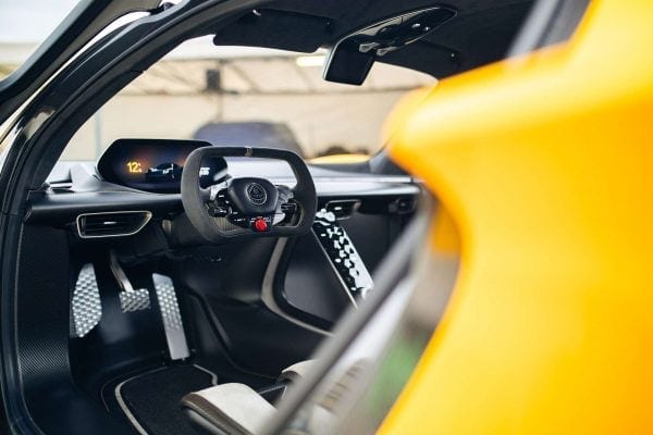 Lotus Evija cockpit
