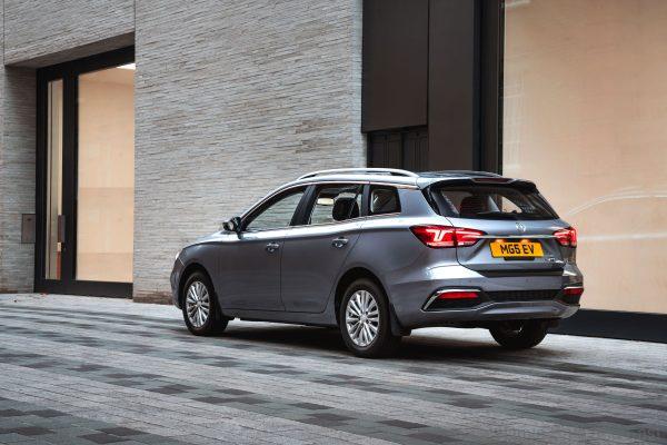 MG5 Electric Vehicle_rear view