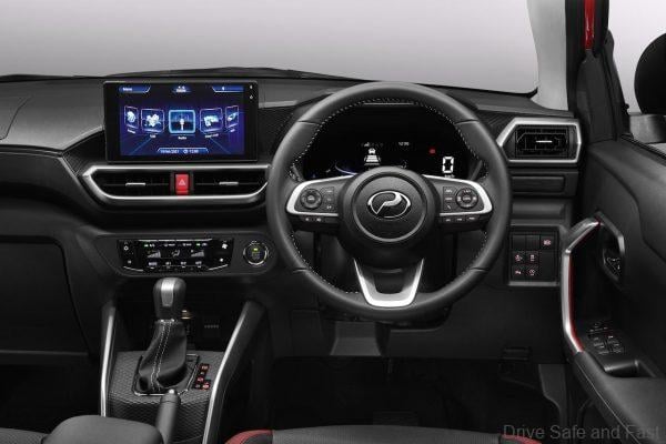 Perodua Ativa Crossover_multi-function steering wheel