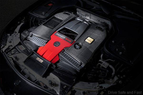 Brabus 800 E63 S engine cover