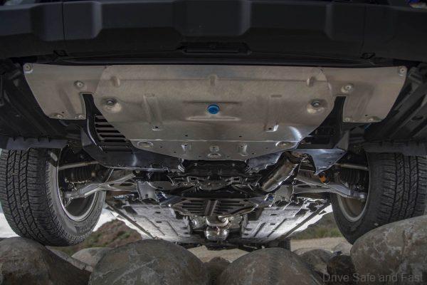 Subaru Outback Wilderness undercarriage symmetrical all-wheel drive