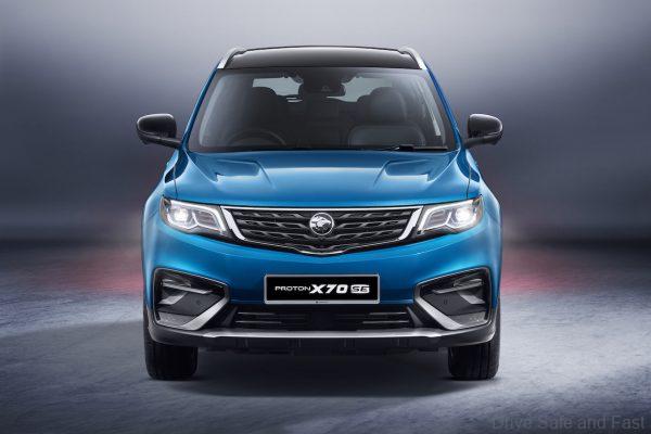 Proton X70 SE front