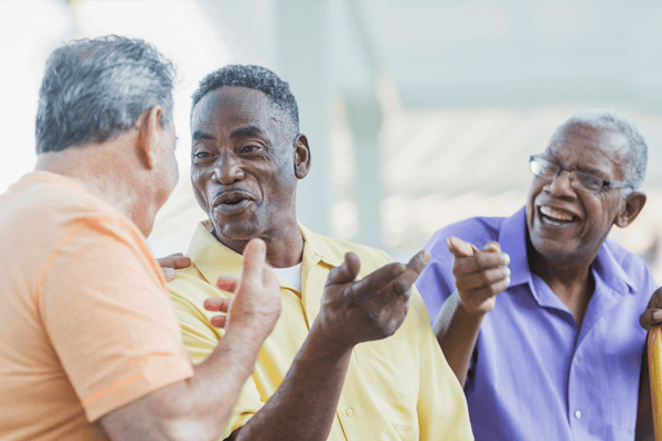 patients talking