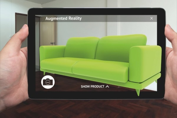 Augmented Reality Anwendung am Tablet