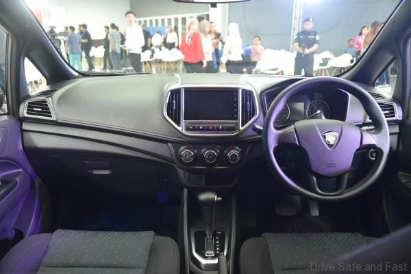 Facelift Proton Iriz interior