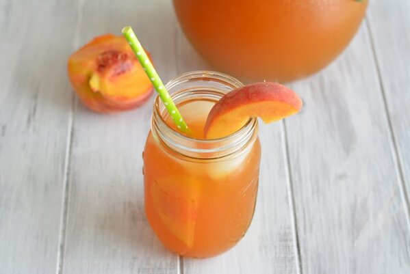 Peach Green Tea