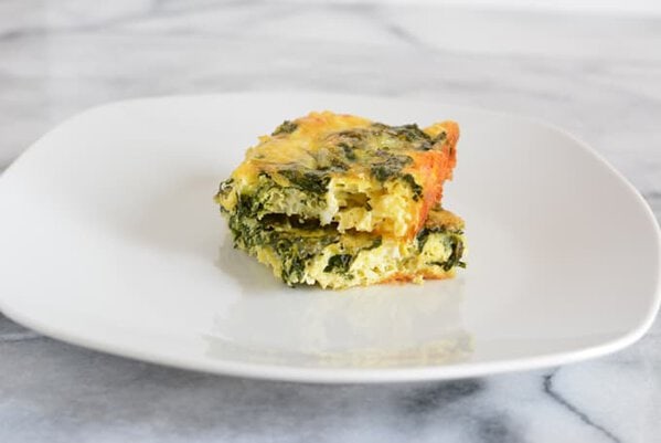 Kale and Cheddar Frittata