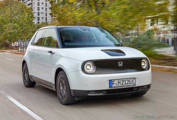 2020 Honda e electric vehicle