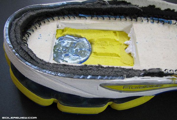 Гелевая подушка на примере asics nimbus 15