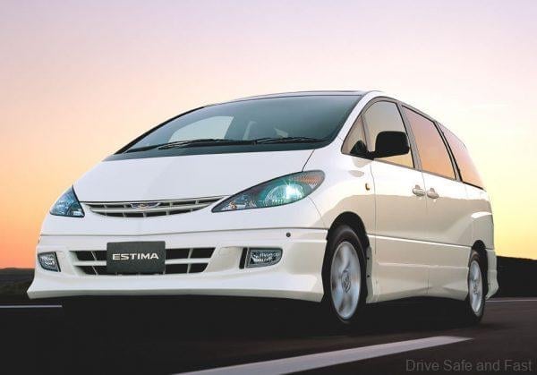 Toyota Estima_2001 Model_MPV_nose