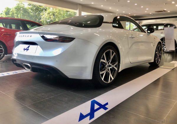 Alpine A110_exhaust