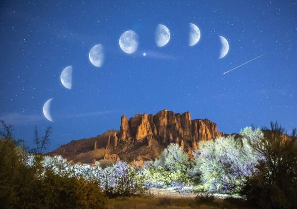 new moon stars full