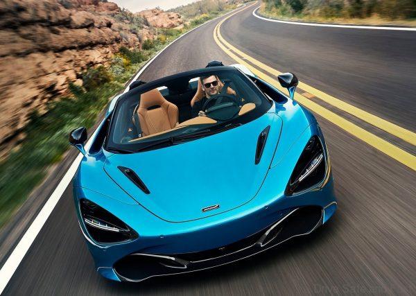 McLaren 720S Spider motion