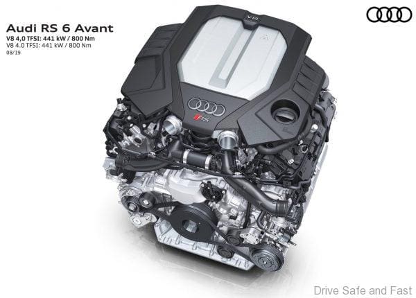 Audi RS6 V8 Engine