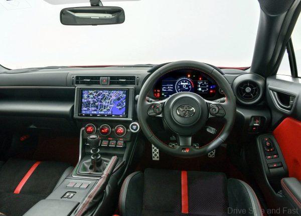 2022 Toyota GR 86 GR86 interior dashboard