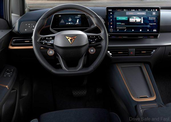 Cupra Born interior dashboard
