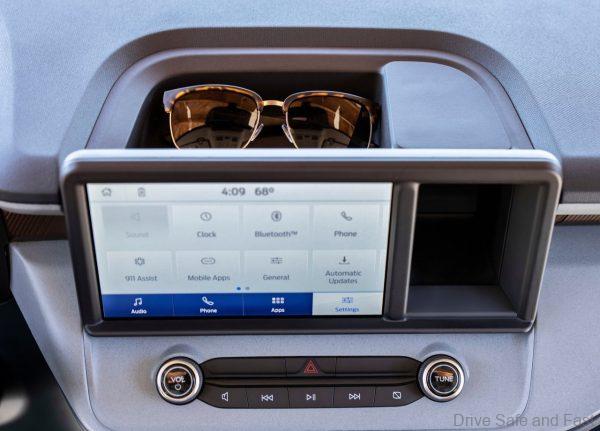 Ford Maverick hidden storage