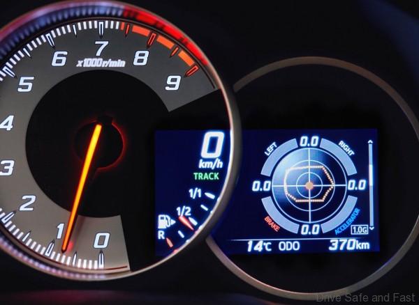 Toyota GT86 speedometer