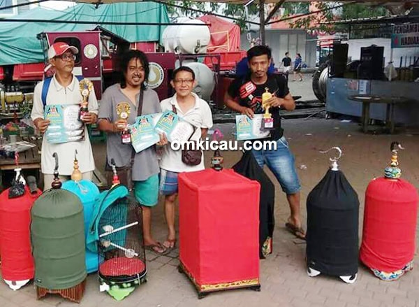 hasil lomba burung