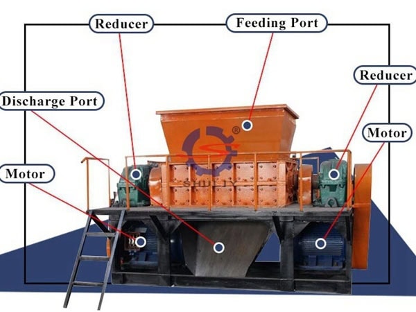 plastic shredder machine