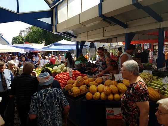 Mercados de Sofía, Bulgaria.