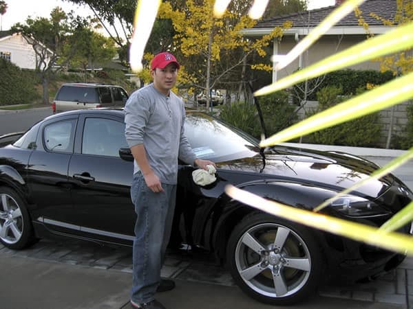 Black Mazda RX-8 Black Mazda RX-8