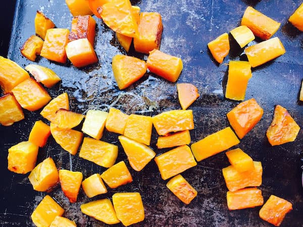 Roasted Butternut Squash—easy peasy.