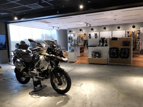 BMW Motorrad showroom