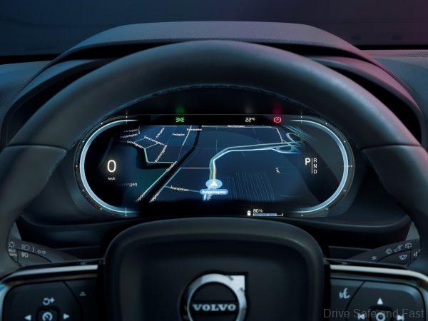 C40 instrument cluster