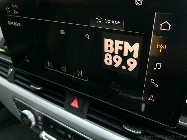 Audi A5 Sportback Quattro TFSI_audio system