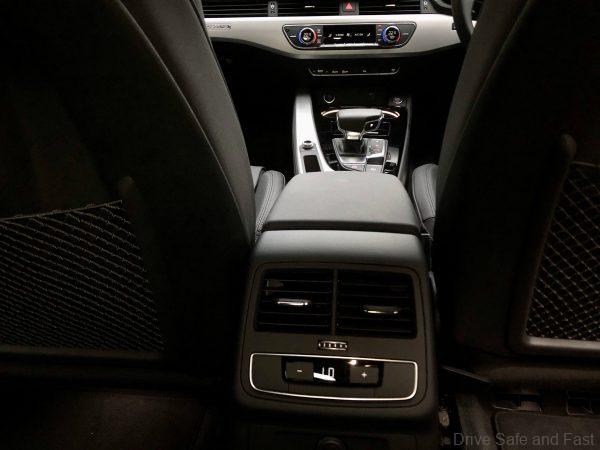 Audi A5 Sportback Quattro TFSI_rear A/C control