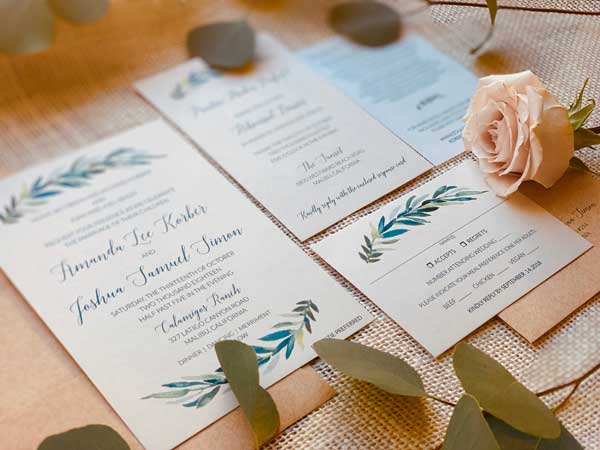 truely-Custom-Invitations Wedding invitation suite