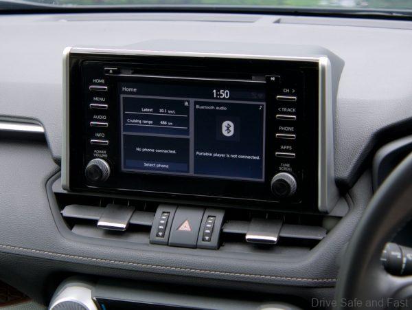 Toyota RAV4 infotainment system