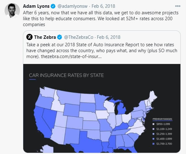 Adam Lyons - auto insurance influencer