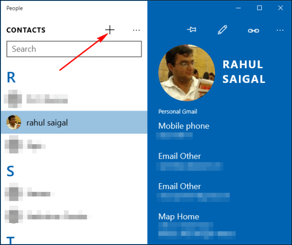 How To Add Contacts From Gmail, Outlook, And More To Windows 10’s Address Book 6 www.howtogeek.com