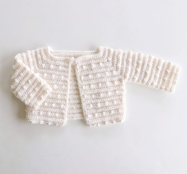 Crochet newborn sweater clearance
