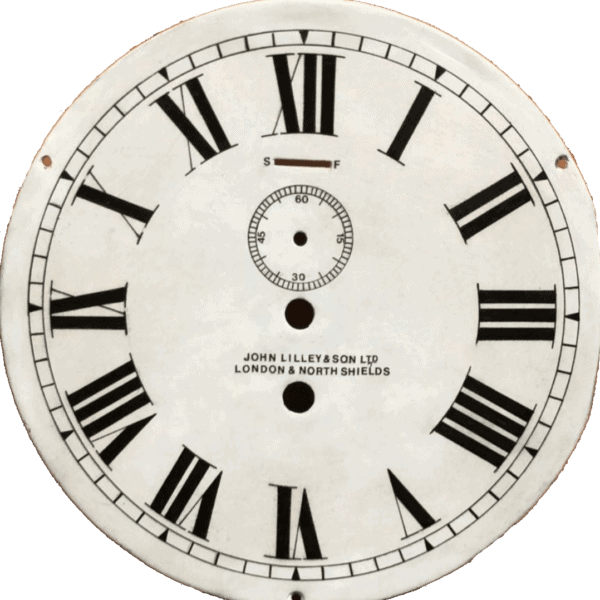Clock dial restoration Clock dial restoration