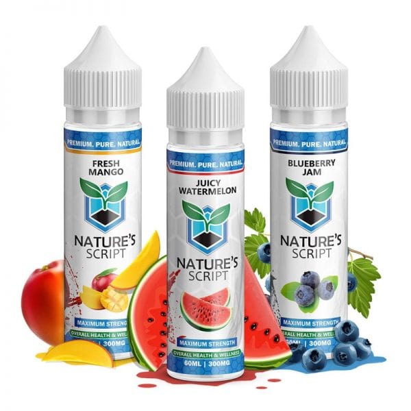 Nature’s Script Hemp CBD E Liquid