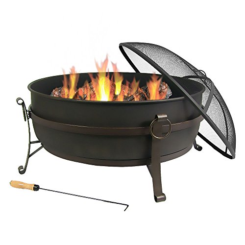 Cobraco Sh101 Hand Hammered Copper Fire Pit Review Fireplacelab