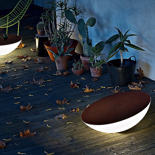 BOWL SHAPED FLOOR LAMP OUTDOOR PORCH LIGHT IDEAS