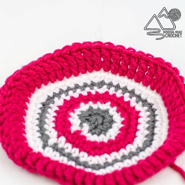 crochet folded stitches