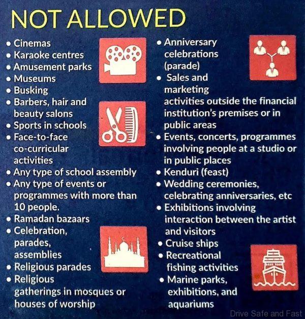 Lockdown NOT allowed business to operate